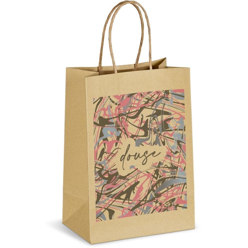 Altitude Ecological Digital Print Mini Paper Gift Bag 150gsm