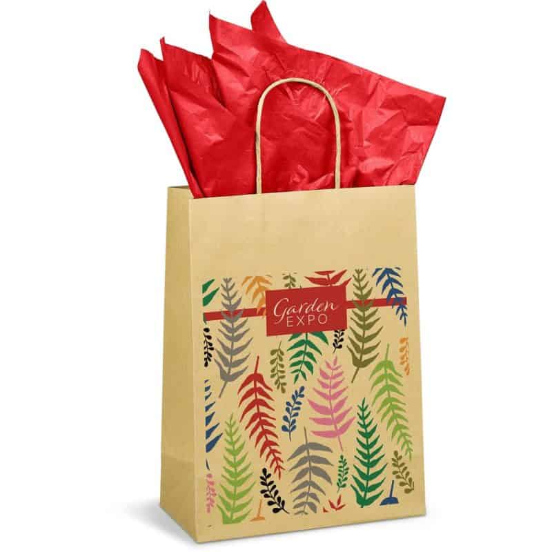 Altitude Ecological Digital Print Midi Paper Gift Bag 150gsm