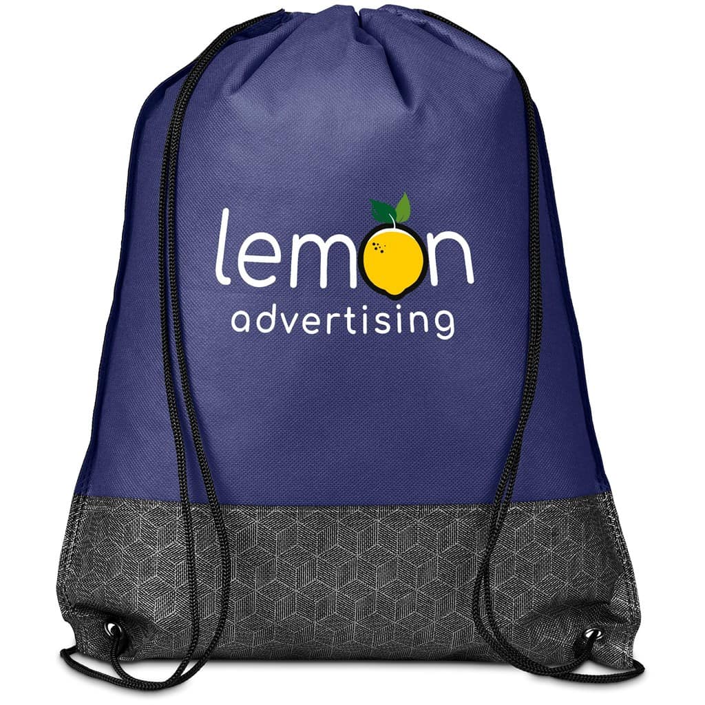 NAVY Altitude Andes Non-Woven Drawstring Bag