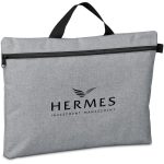 Grey Lockley Document Bag - Grey