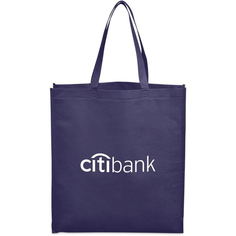NAVY Wellington Non-Woven Shopper