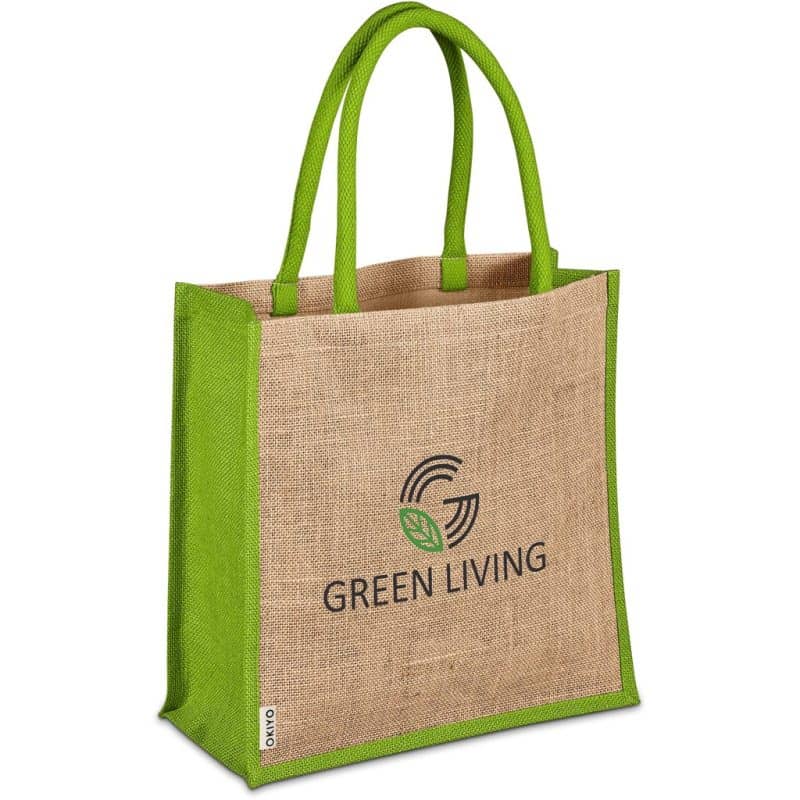 LIME Okiyo Okinawa Jute Tote