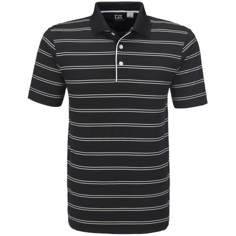 BLACK Mens Hawthorne Golf Shirt - Black