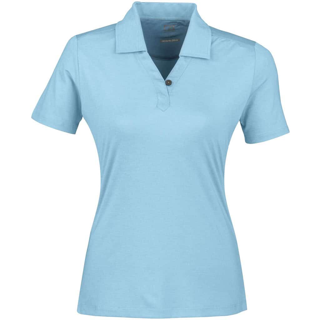 LIGHT BLUE Ladies  Golf Shirt - Light Blue
