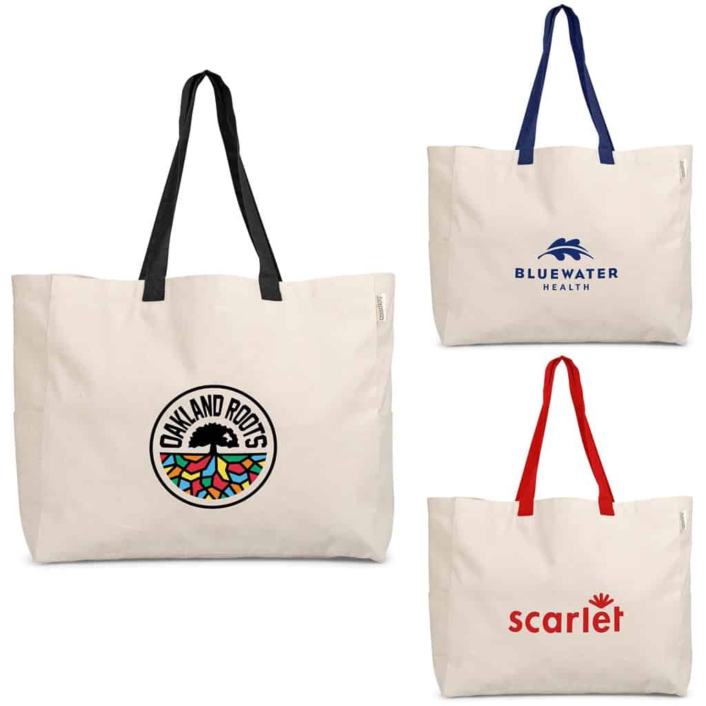 Kooshty Barbados Large Cotton Beach Bag
