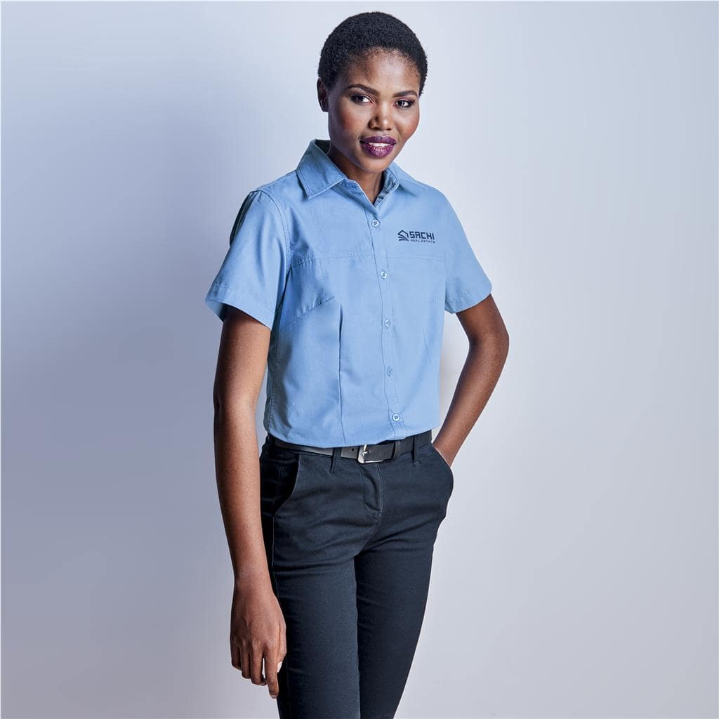 Ladies Short Sleeve Empire Shirt