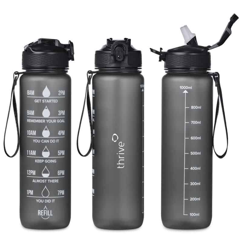 Eva & Elm Neptune Plastic Water Bottle - 1 Litre