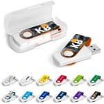 Axis Gyro White Flash Drive - 32GB