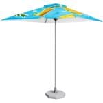 Fade Resistant Parasol Single Round Pole 2m x 2m