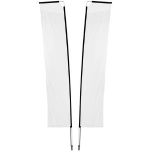 Legend 4M Sublimated Telescopic Double-Sided Flying Banner - 1 complete unit