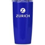 BLUE Altitude Daytona Plastic 2-in-1 Double-Wall Tumbler & Straw - 600ml