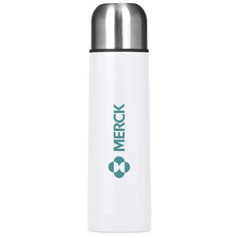 SOLID WHITE Altitude Alpaca Stainless Steel Vacuum Flask  500ml
