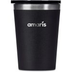 Black Alex Varga Figo Stainless Steel Vacuum Tumbler – 370ml