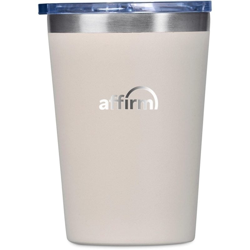 Cream Alex Varga Figo Stainless Steel Vacuum Tumbler – 370ml