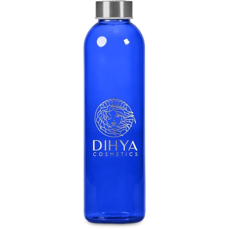 Blue Kooshty Pura Plus Glass Water Bottle – 750ml