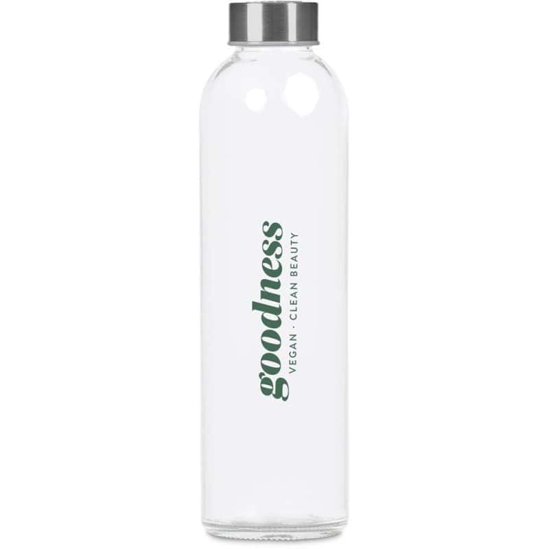 Transparent Kooshty Pura Plus Glass Water Bottle – 750ml