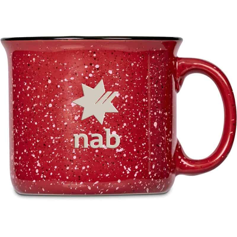 RED Serendipio Marshall Ceramic Coffee Mug - 400ml - Red