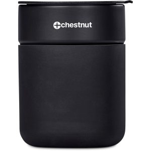 Black Serendipio Pimlico Ceramic Coffee Tumbler – 300ml