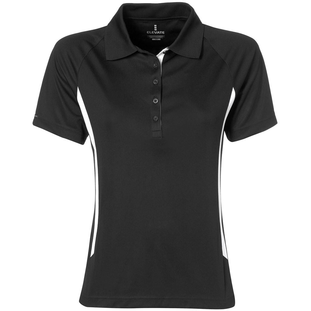 BLACK Ladies Mitica Golf Shirt - Black