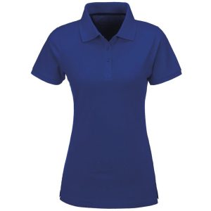 BLUE Ladies Calgary Golf Shirt - Blue