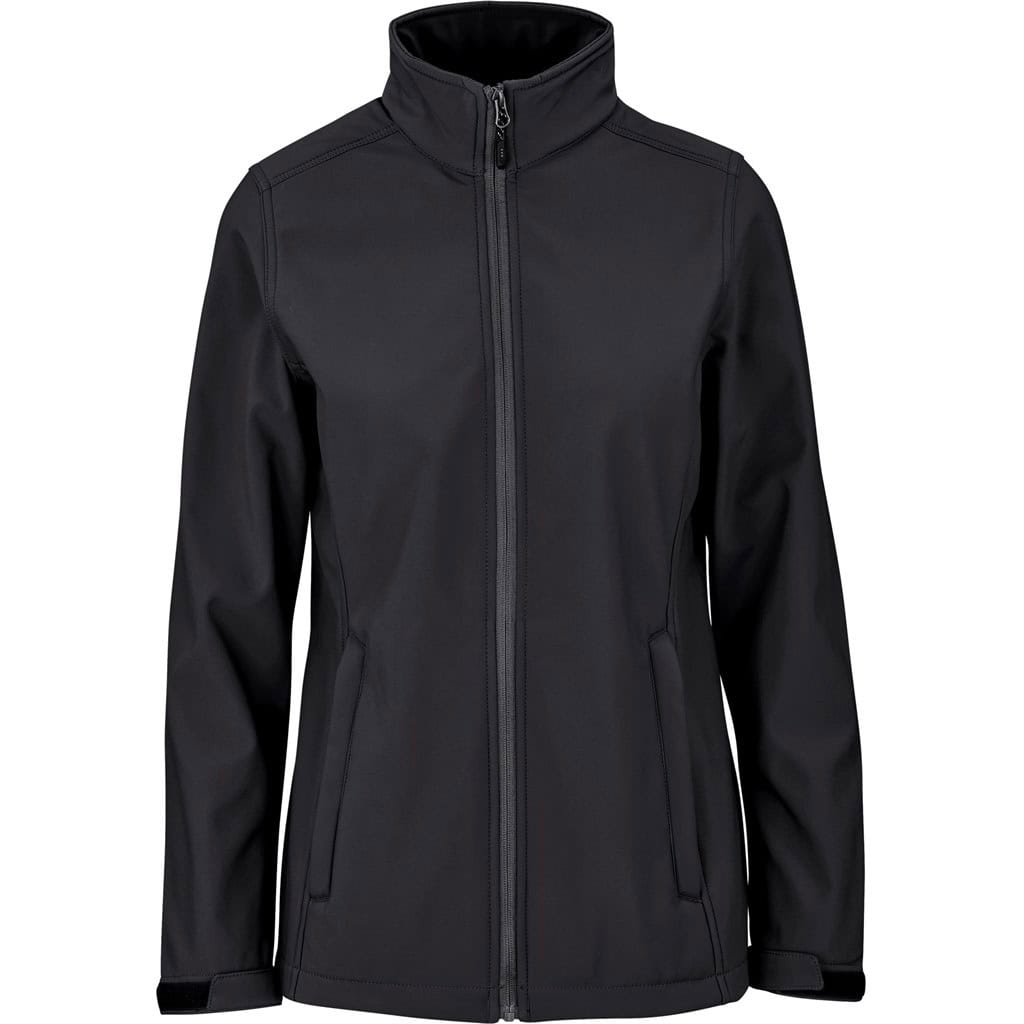 BLACK Ladies Maxson Softshell Jacket - Black