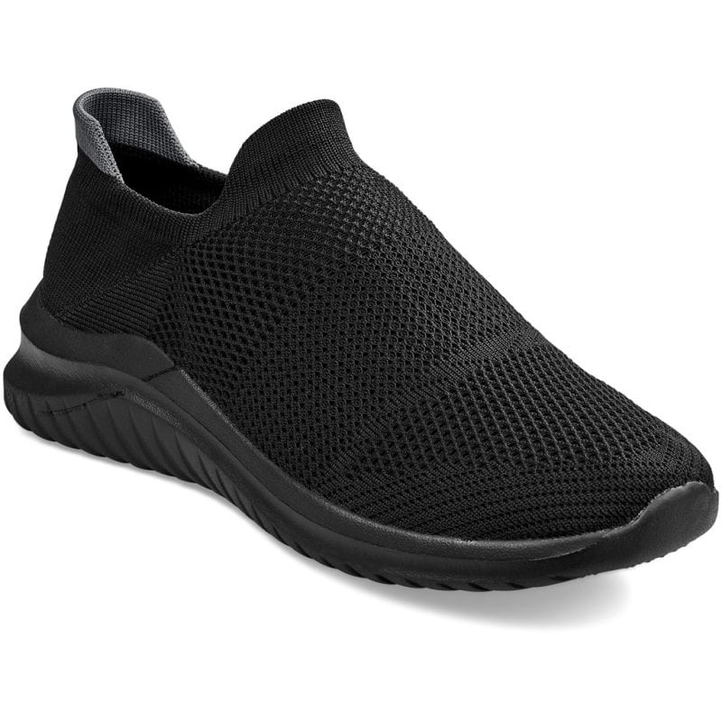 BLACK Unisex Comfort Slip-on Sneaker