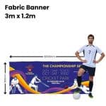 Fabric Banner 3m x 1.2m