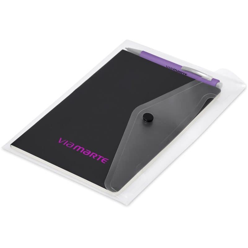 PURPLE Altitude Perry Notebook & Pen Set