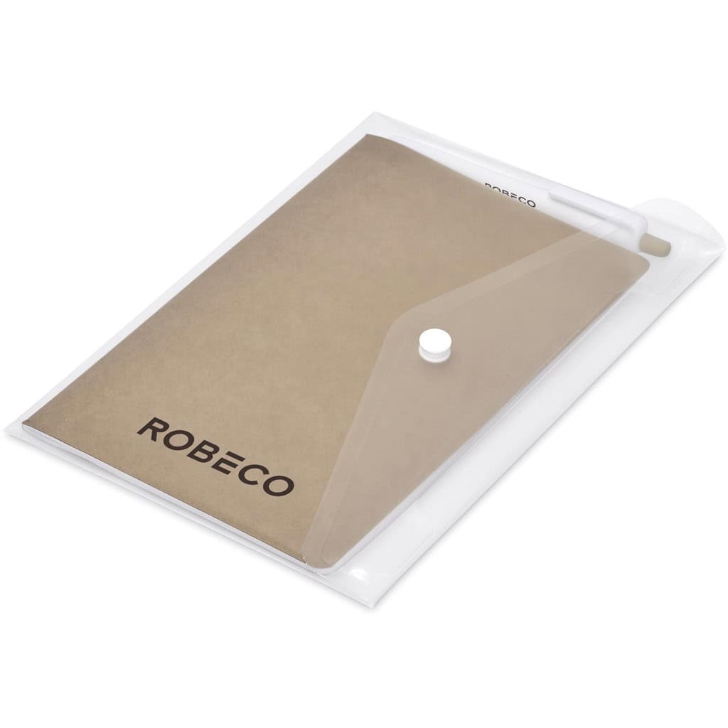SOLID WHITE Altitude Merritt Notebook & Pen Set