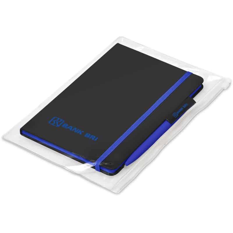 ROYAL BLUE Altitude Johnson Notebook & Pen Set