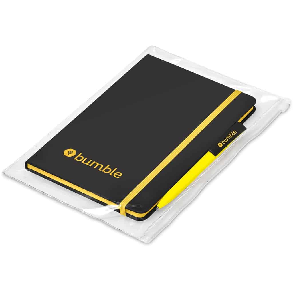 YELLOW Altitude Johnson Notebook & Pen Set