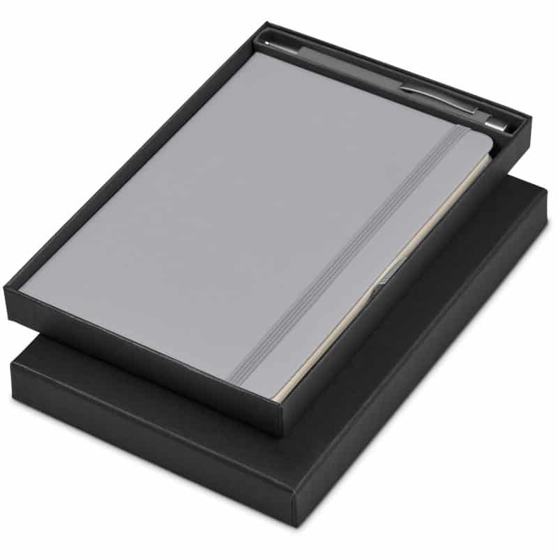 GREY Carson Notebook & Pen Set