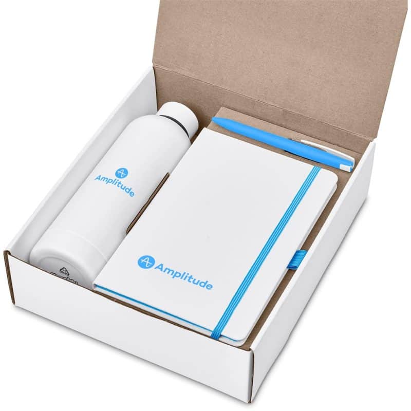 LIGHT BLUE Clark White Gift Set