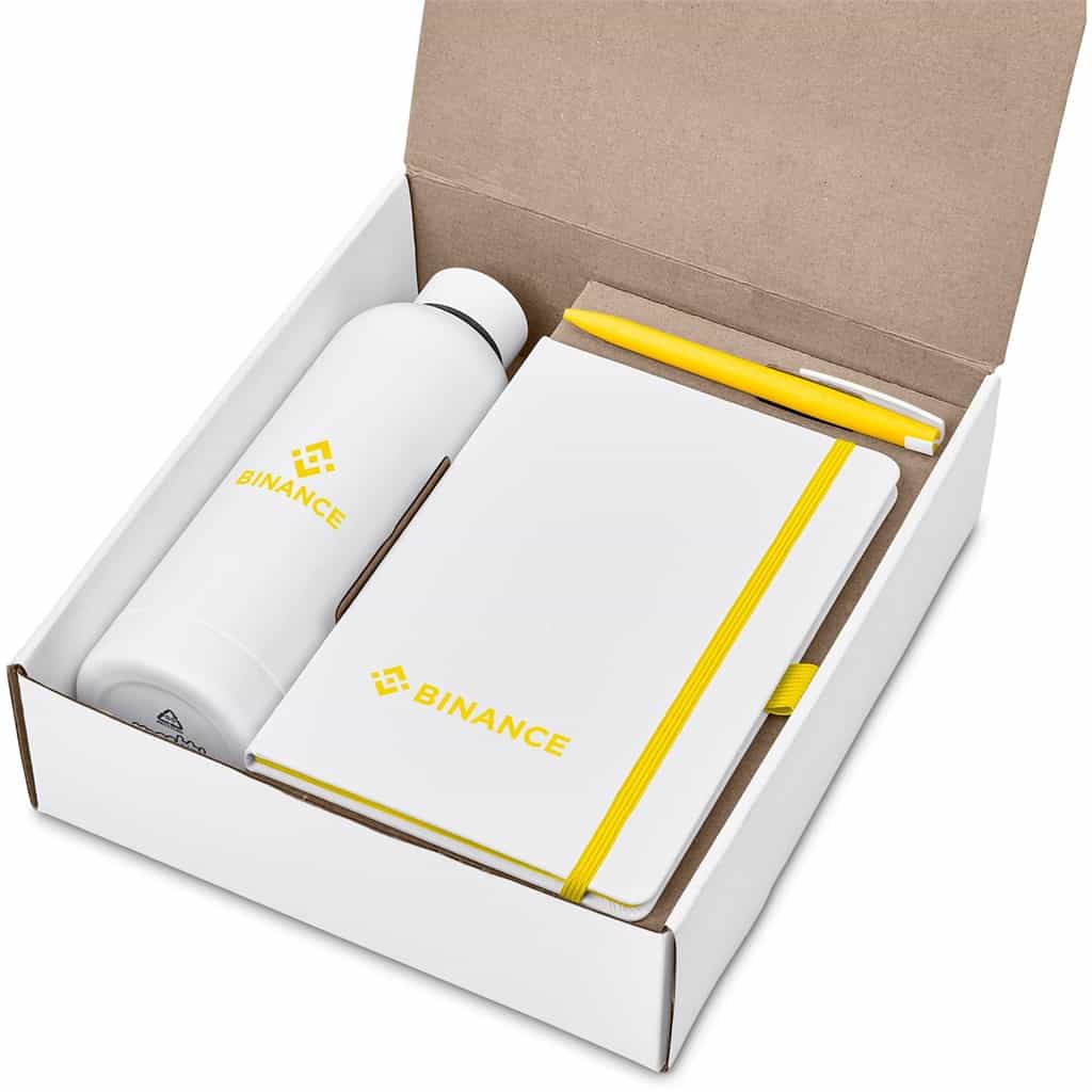 YELLOW Clark White Gift Set