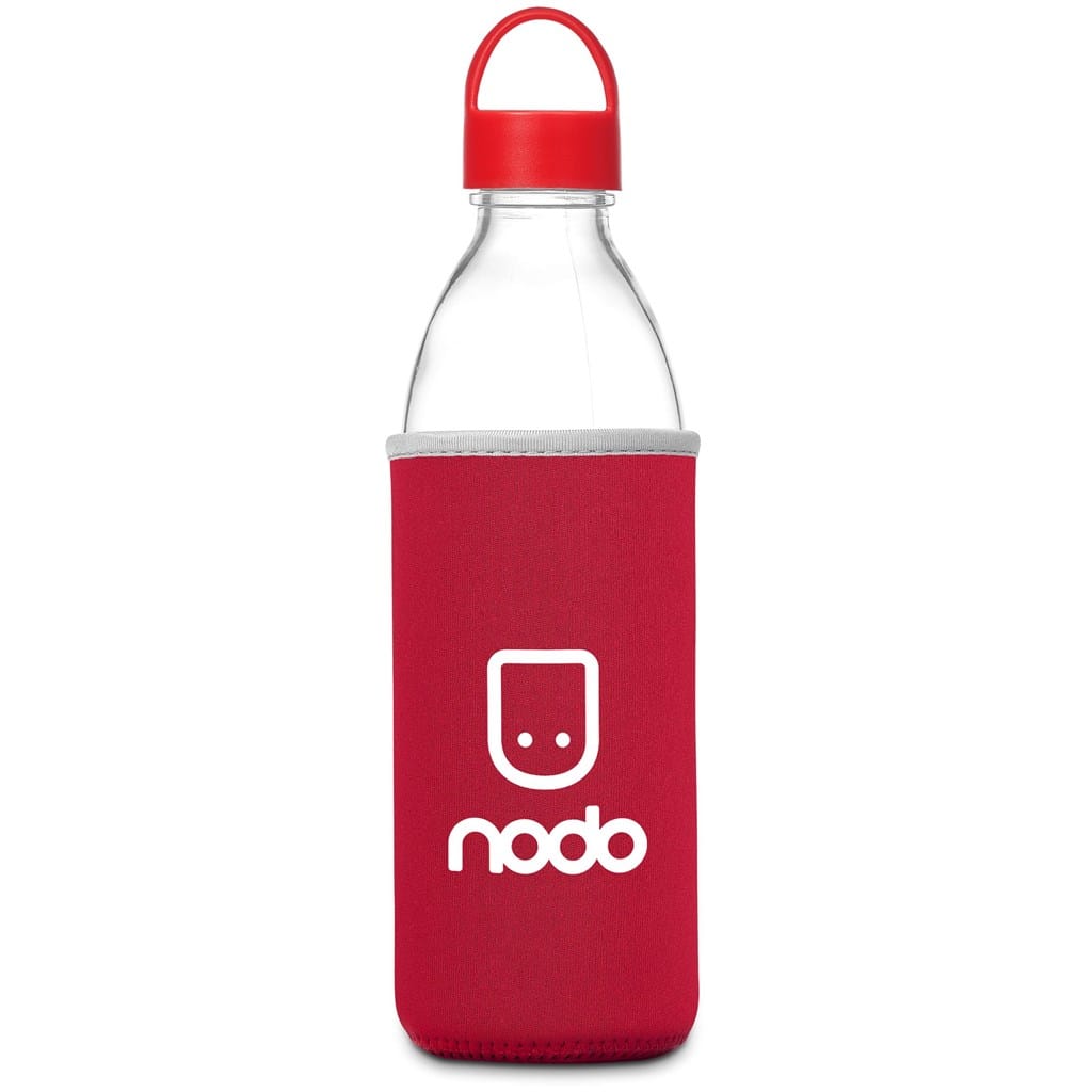Red Kooshty Big Swing Neo Glass Water Bottle – 850ml