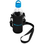 Cyan Kooshty Hands-Free Glass Water Bottle – 850ml
