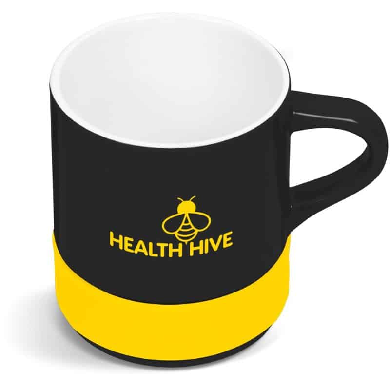 YELLOW Kooshty Mixalot Black Koffee Set
