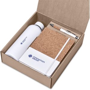 SOLID WHITE Okiyo Verity Kraft Gift Set