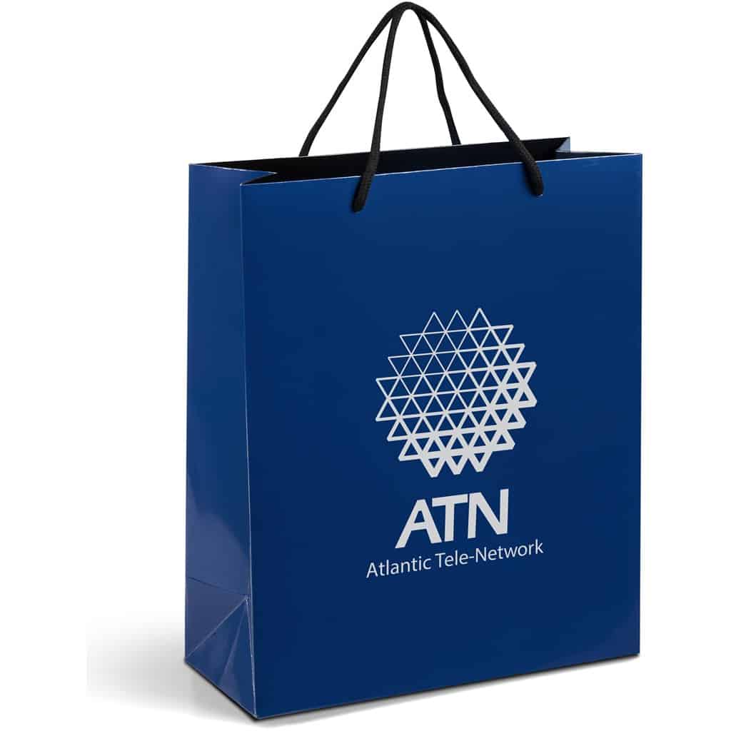 NAVY Altitude Dazzle Maxi Paper Gift Bag