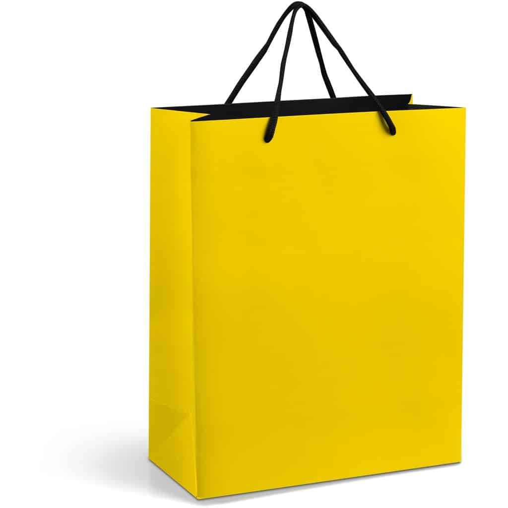 YELLOW Altitude Omega Midi Paper Gift Bag