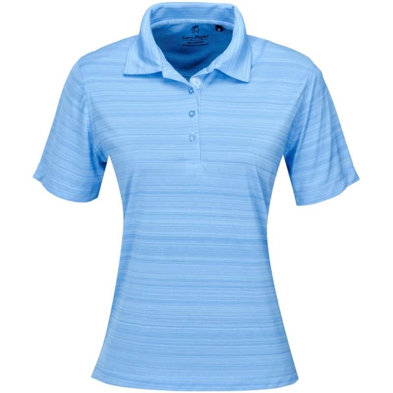 LIGHT BLUE Ladies Astoria Golf Shirt - Light Blue