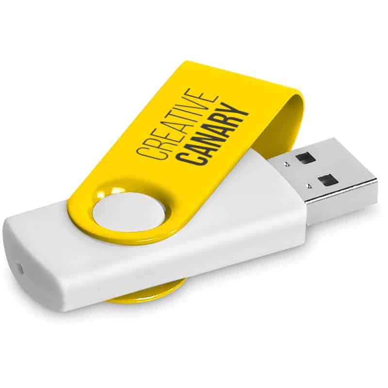 YELLOW Altitude Axis Gyro White Flash Drive - 16GB