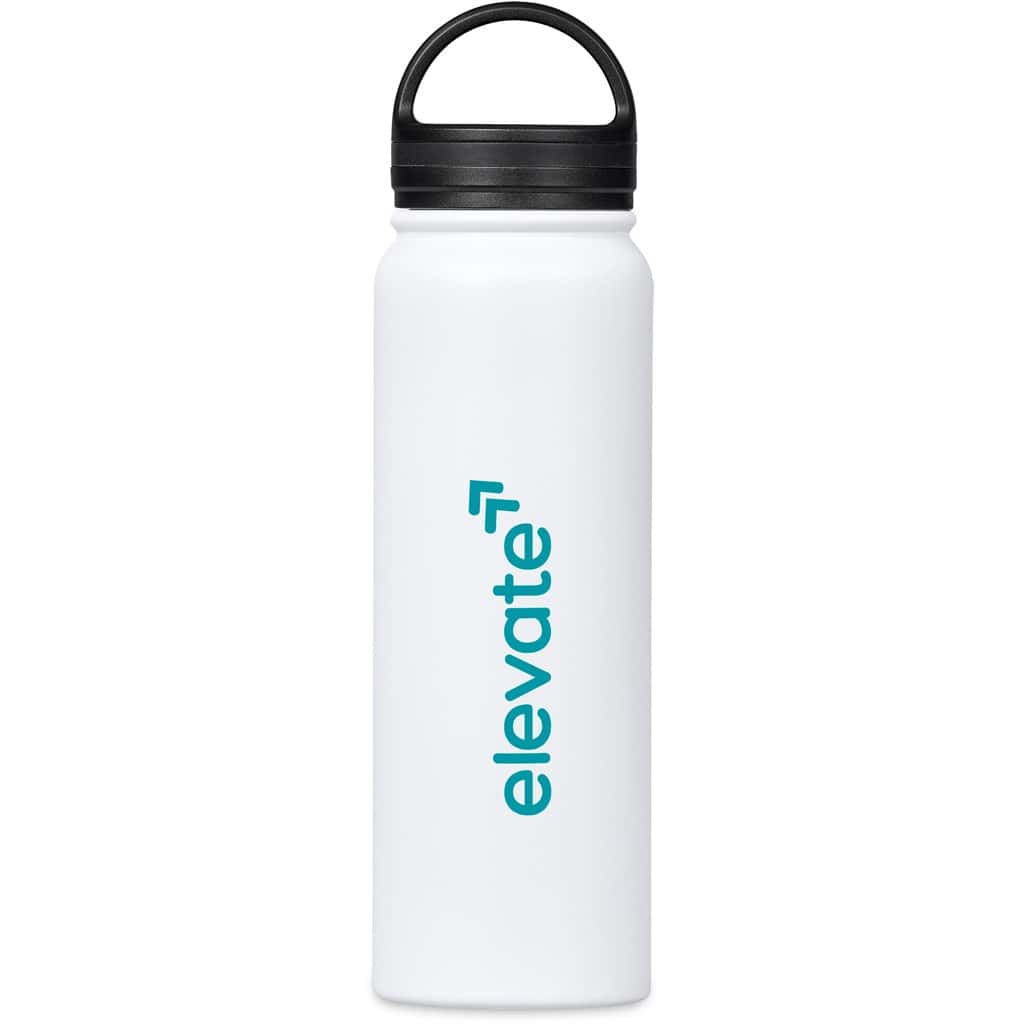 Solid White Altitude Fabiano Stainless Steel Vacuum Water Bottle – 750ml