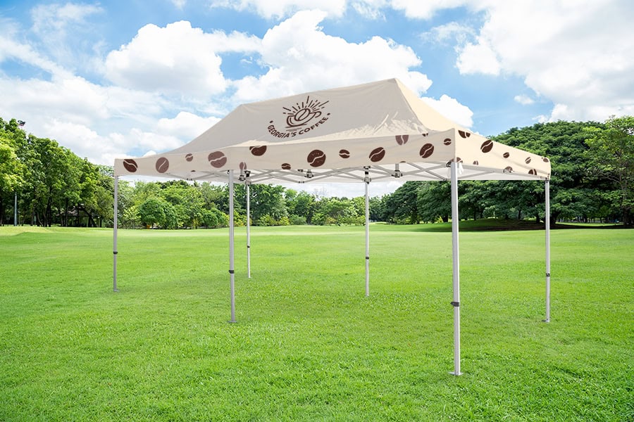 branded 3m x 6m gazebo 