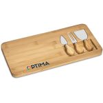 Okiyo Chizu Bamboo Cheese Board Set