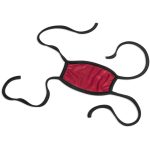 RED Eva & Elm Sullivan Double Layer Junior Mask - Red