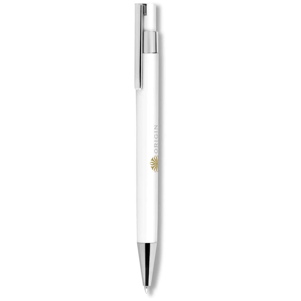 SOLID WHITE Altitude Penthouse Ball Pen