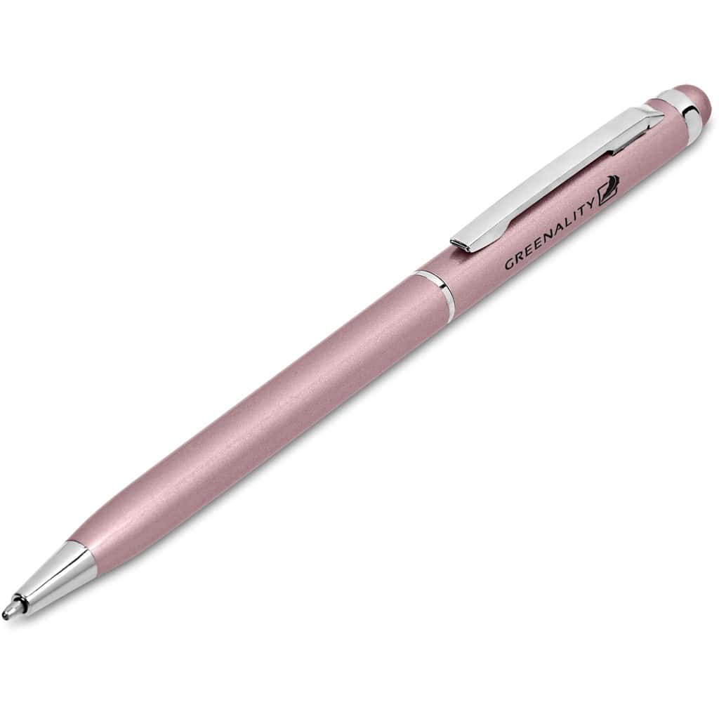 ROSE GOLD Altitude Hamptons Slim Stylus Ball Pen - Rose Gold