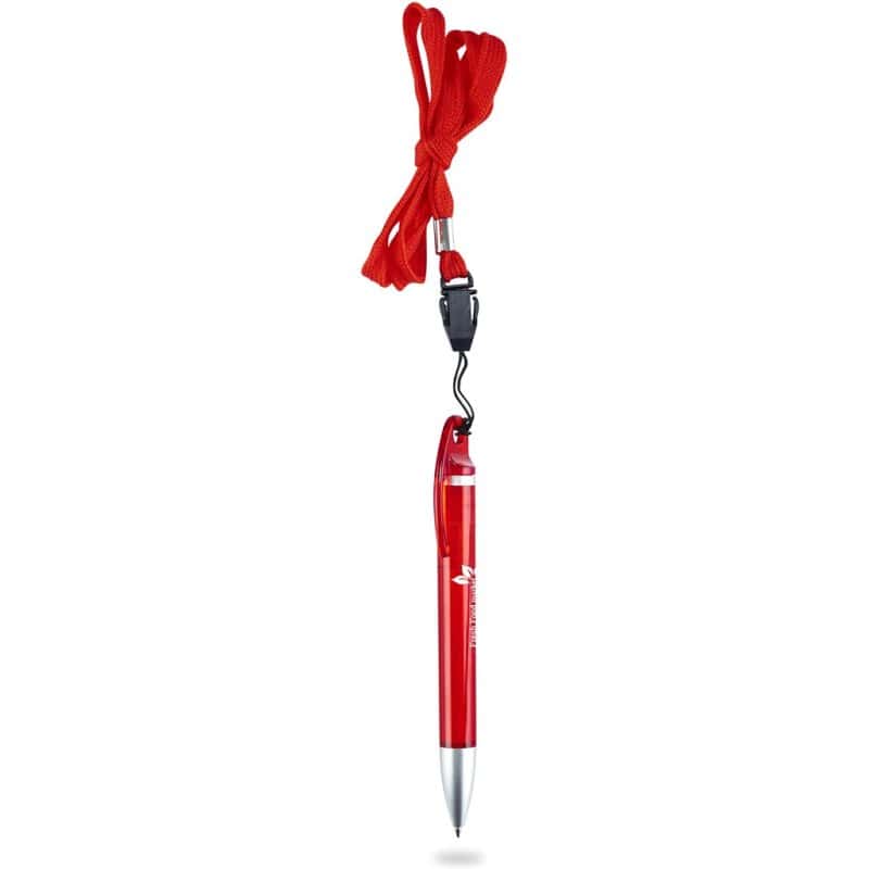 RED Altitude Nova Neck Ball Pen - Red