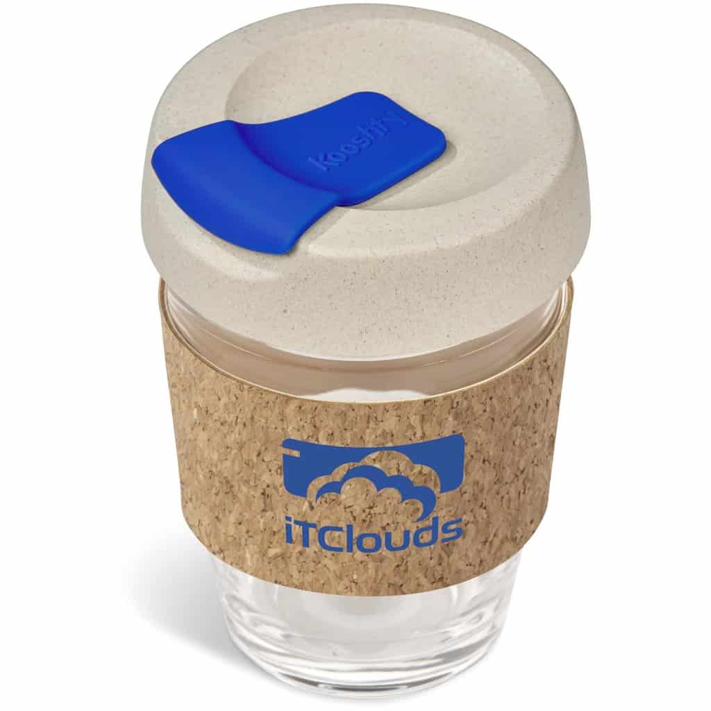 BLUE Kooshty Kork Chacha Glass Kup - 340ML